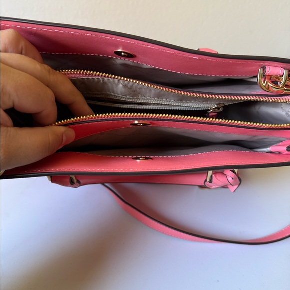 Michael Kors Pink Coral Tote Bag - Picture 7 of 13